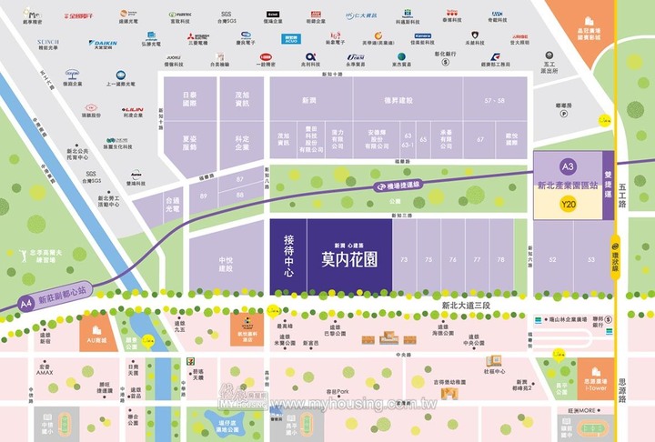 [誠實看屋]機捷真方便，65真方便，我在你中間的[新潤莫內花園]