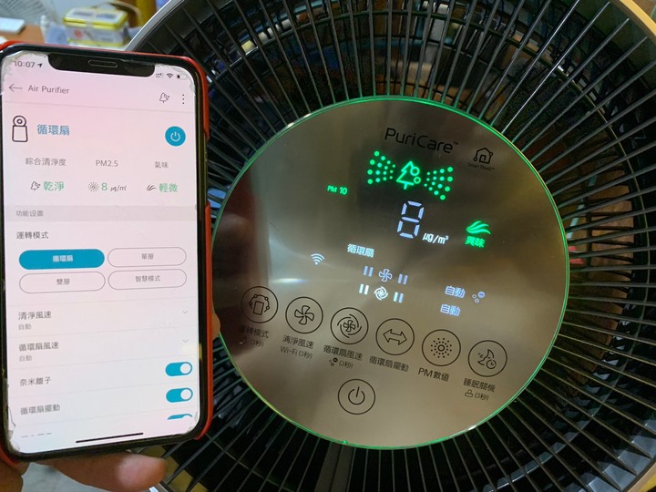 送給爸爸的父親節禮物，LG360雙層空淨機開箱