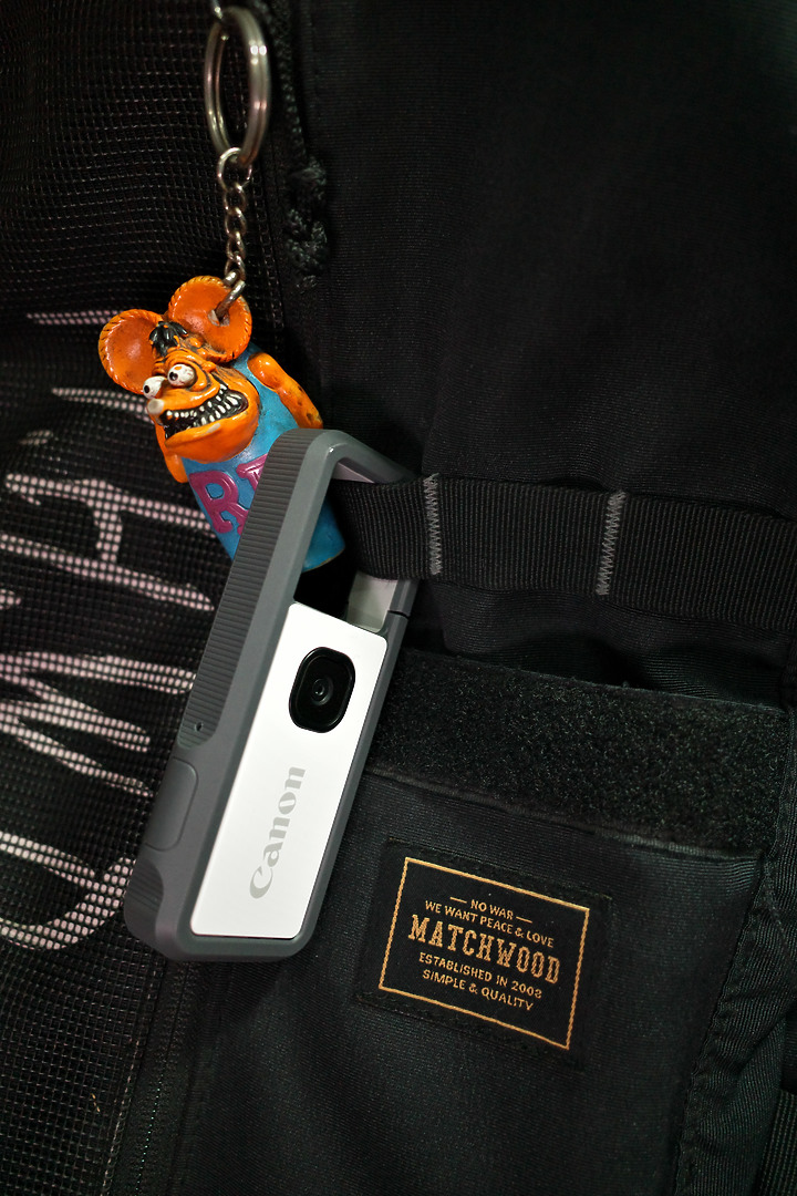 點我看大圖 【簡單開箱】Canon IVY REC 掛鉤相機