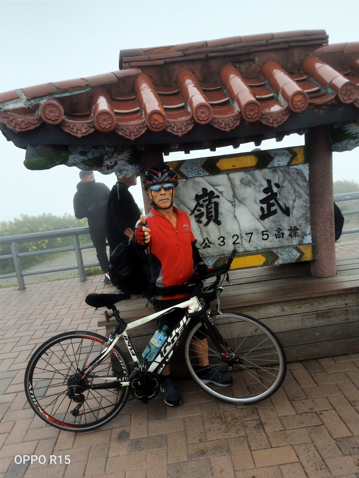 我與老爸最後一次的共騎武嶺