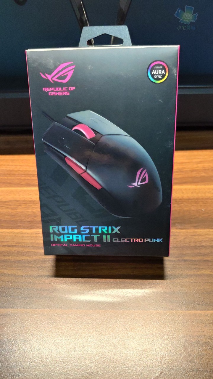 【小宅開箱】ASUS ROG Strix Impact II Electro Punk 「粉」出你的風格