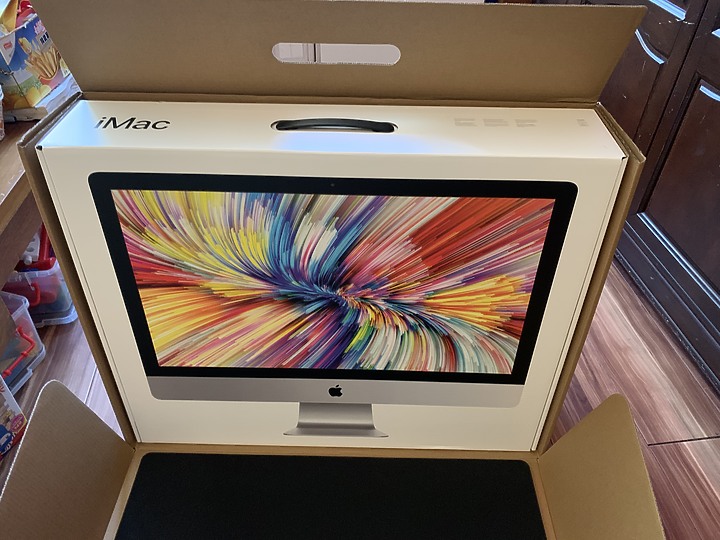 2020 iMac 27吋 客訂i9CPU開箱