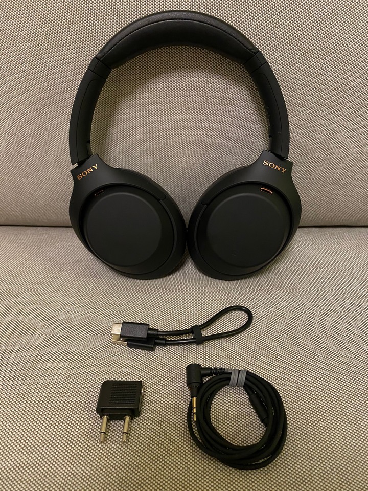 點我看大圖 熱騰騰的Sony WH-1000XM4耳機終於到手~~~
