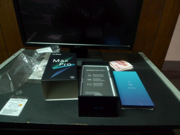 新買的手機ASUS Zenfone MaxPro 花了90元