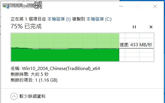 科賦 KLEVV NEO N400 480GB 紀錄