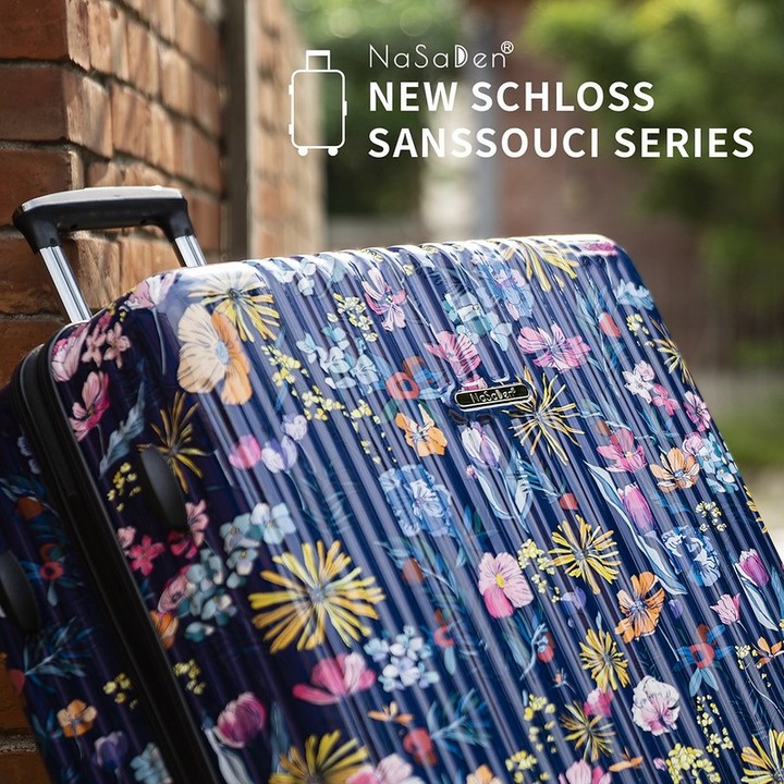 我收了超級美的行李箱，NaSaDen x 波麗聯名款行李箱!!!