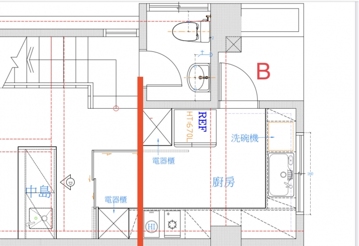廚房配置圖