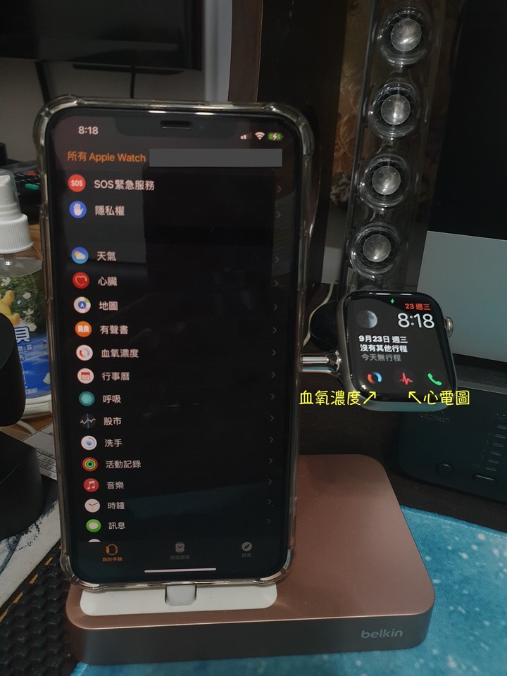 點我看大圖 Apple Watch 6 鈦金屬 x ECG心電圖 x 血氧濃度,台版就是完整版!