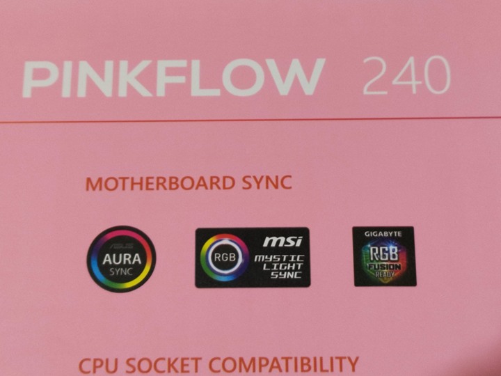 [開箱] 粉紅佳人 ID-COOLING PINKFLOW 240 一體式水冷散熱器 By 沁凱