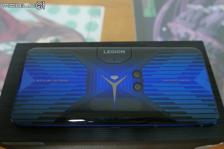 點我看大圖 Lenovo Legion Phone Duel 拯救者手機小開箱