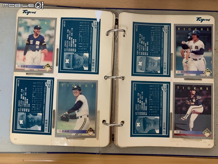 1993 年三商虎球員卡