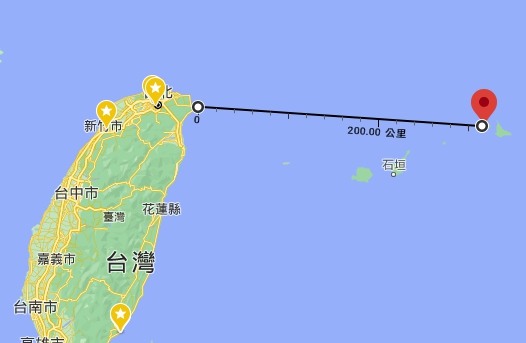 日本下地島離台300公里可起降大量戰機.更可以與台灣「交叉協防」周邊海域