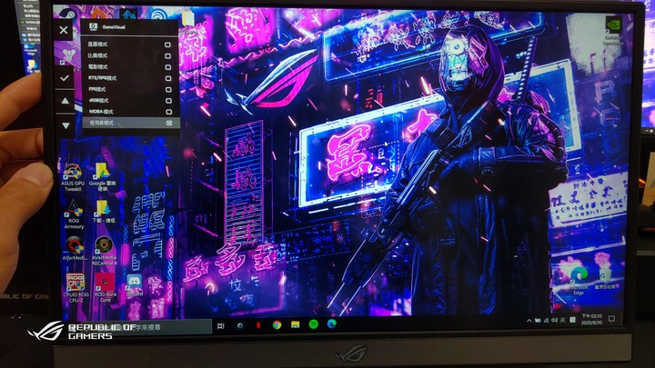 ROG Strix XG17AHPE專業可攜式電競顯示器(簡單開箱-圖文多)