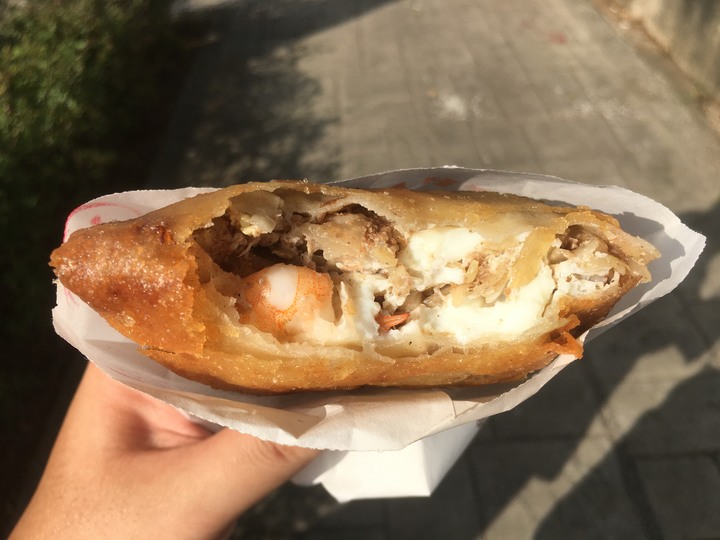 [食記] 香港煎包，台灣桃園中壢，桃園高鐵站旁的香酥可口小吃
