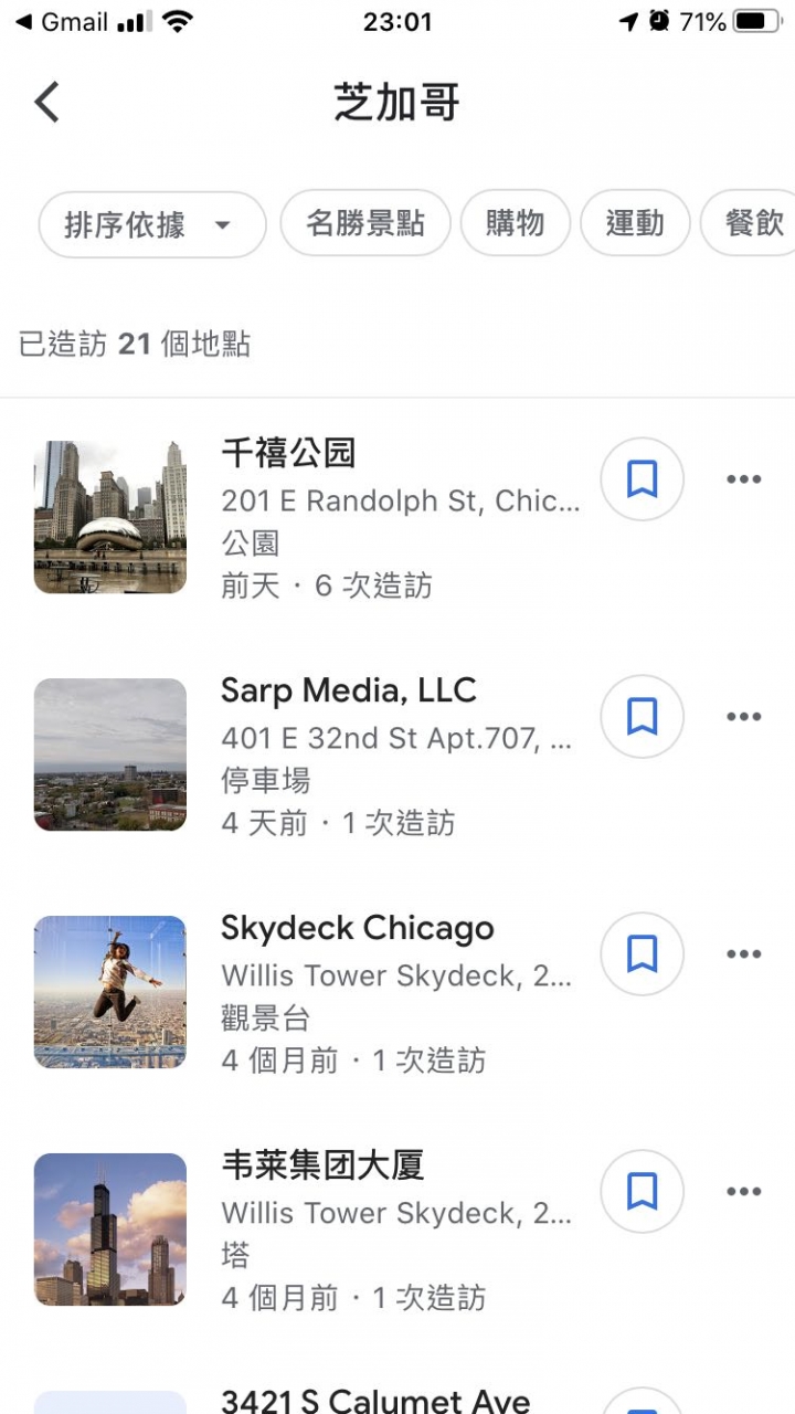 時間軸出現沒去過的國家會是什麼原因？