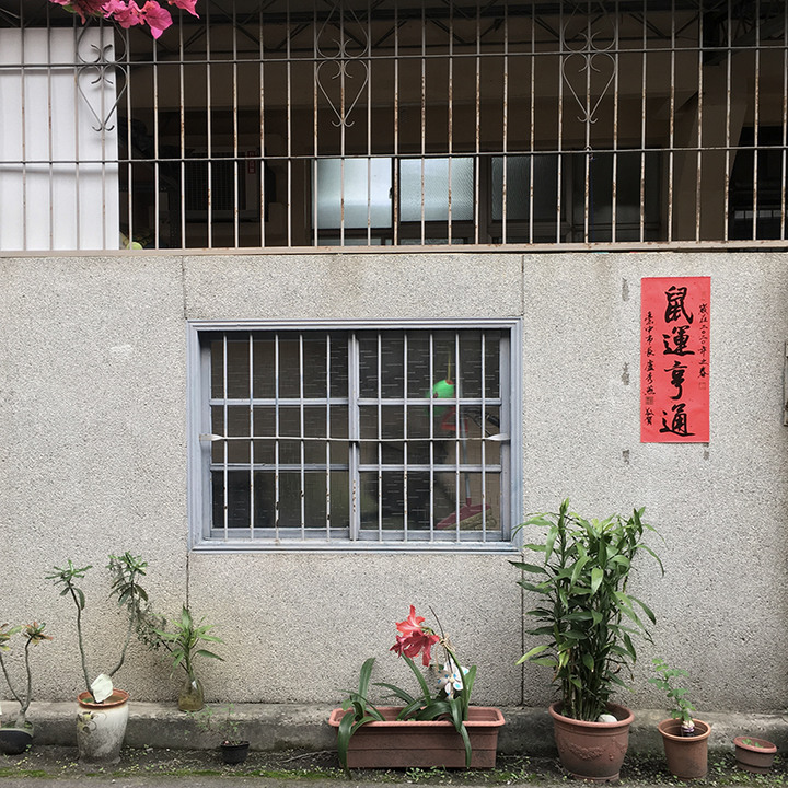 黎明新村的傍晚 / 綠蔭下的自行車們