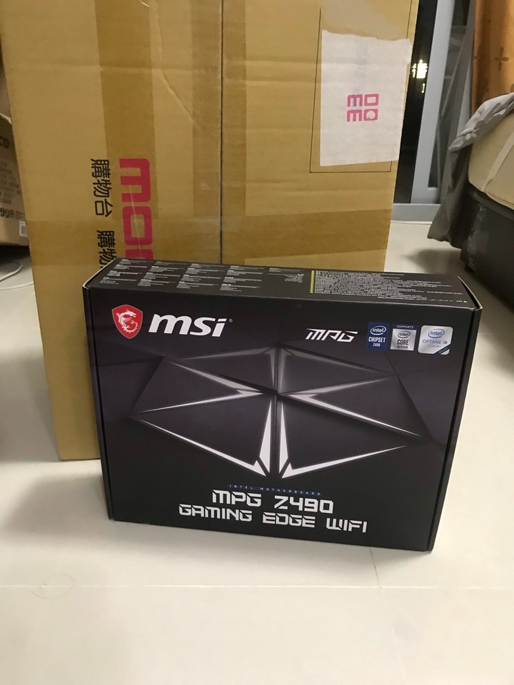 微星全系列 Z490 都支援 Gen4??MPG Z490 GAMING EDGE WIFI開箱體檢