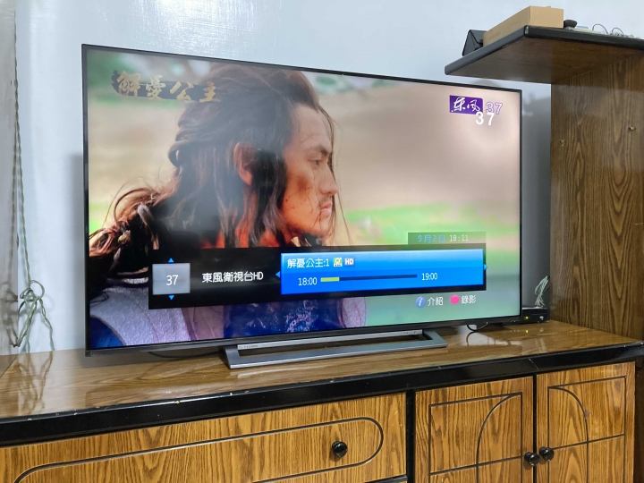 toshiba 55 吋U7900VS電視有黑色殘影