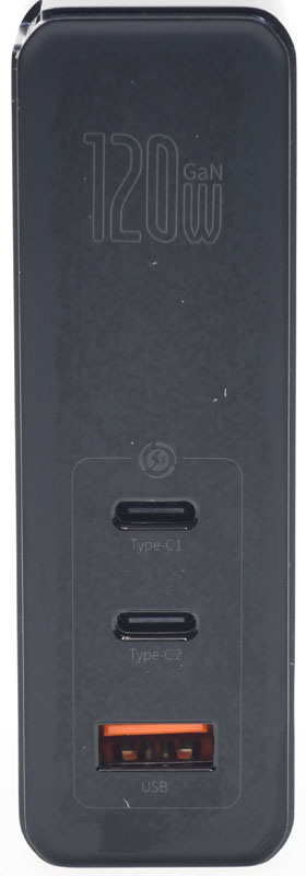 倍思GaN氮化鎵三埠120W快速充電器簡測