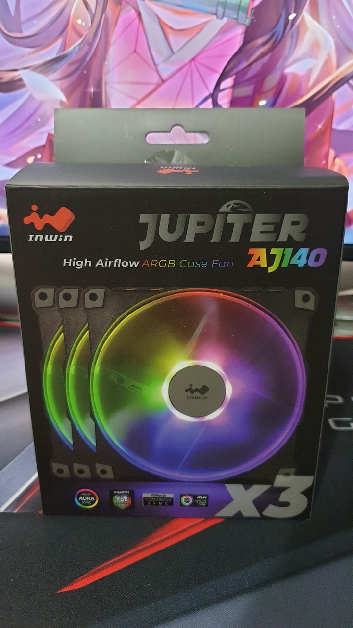 【不專業開箱】InWin Jupiter AJ140 ARGB風扇