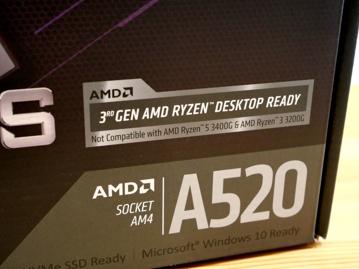 A520 AORUS ELITE 三秒合體 R7 4750G