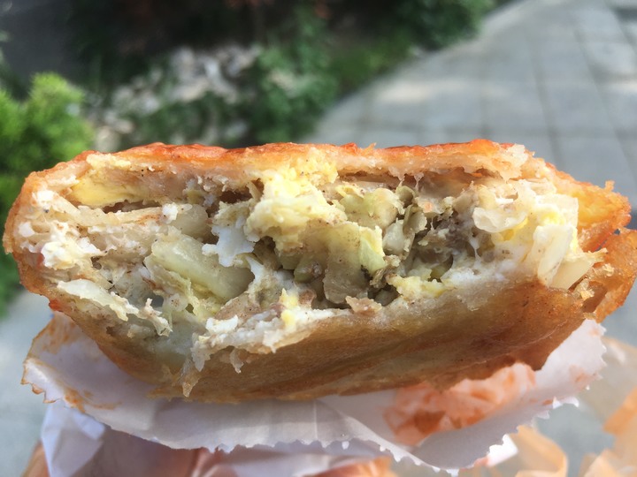 [食記] 香港煎包，台灣桃園中壢，桃園高鐵站旁的香酥可口小吃