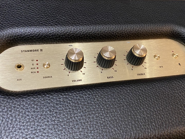 週年慶敗家小開箱 Marshall STANMORE II Voice藍芽喇叭