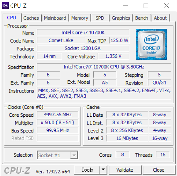 MSI Z490 Tomahawk + 10700k 上 5G 心得