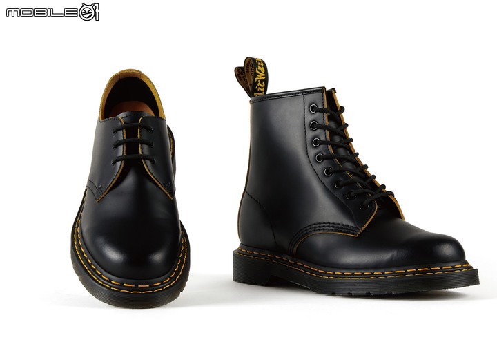 Dr. Martens推出全新Heritage Distortion系列 雙黃線與雙層後跟拉環強化經典!