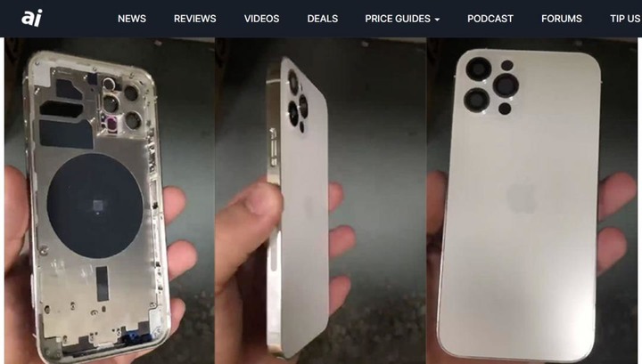 疑似 iPhone 12 Pro 實機外殼曝光!機身邊框設計迎來新的變化