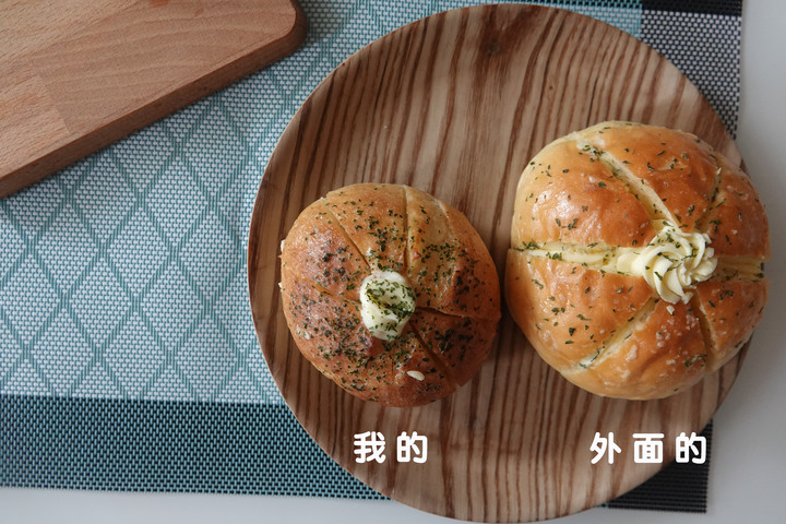 點我看大圖 用料理爐挑戰韓國爆漿乳酪大蒜麵包~ 盲測結局出乎意料!