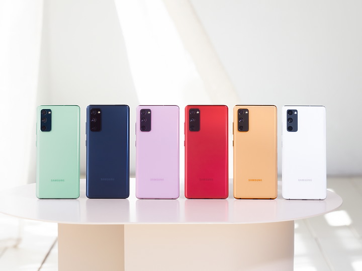 三星發表了五顏六色的Galaxy S20 Fan Edition 功能美味 價格香不香台灣明天揭曉