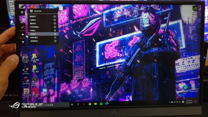 ROG Strix XG17AHPE專業可攜式電競顯示器(簡單開箱-圖文多)