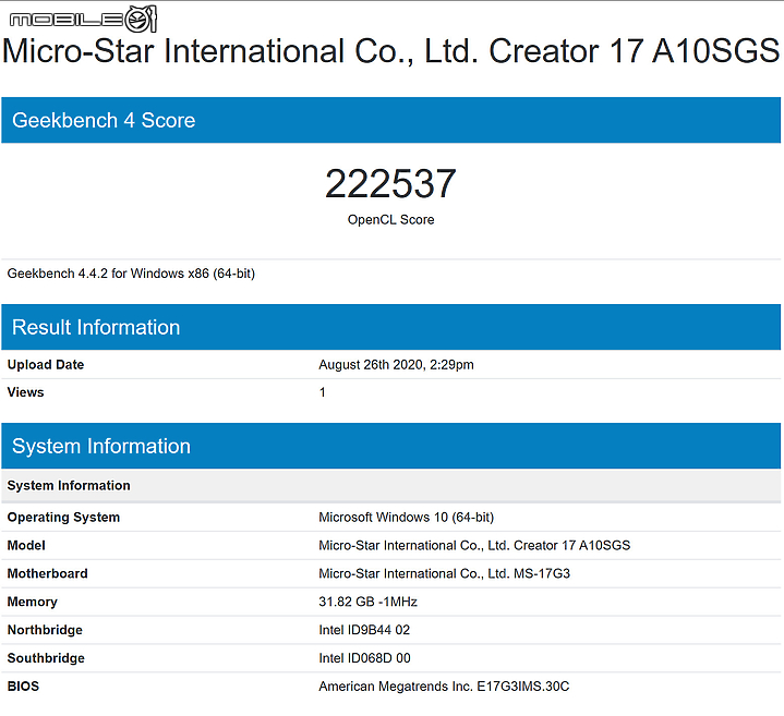 MSI Creator 17 測試報告 不受侷限的創作靈魂！