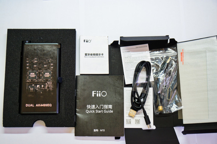 [開箱]Fiio M15 旗艦安卓音樂撥放器