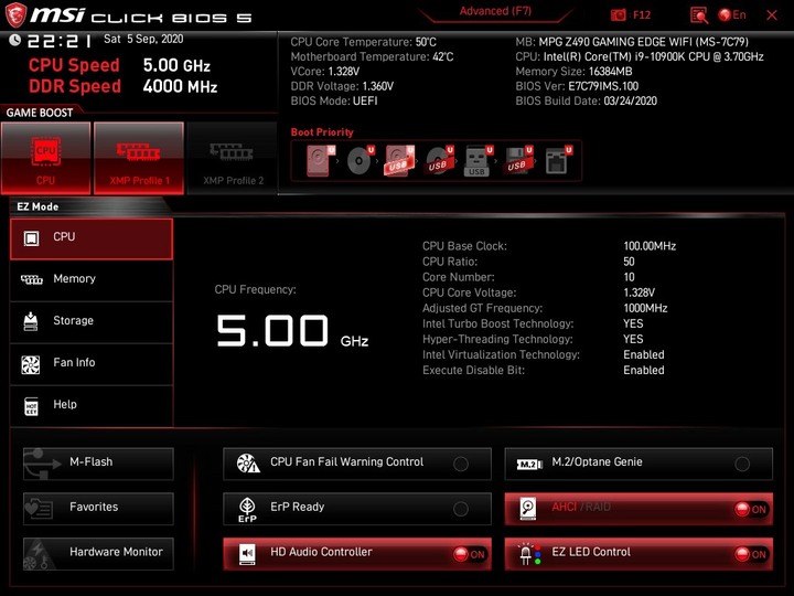 微星全系列 Z490 都支援 Gen4??MPG Z490 GAMING EDGE WIFI開箱體檢