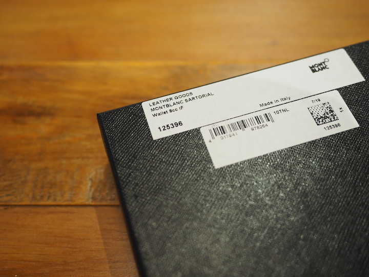 [開箱] Montblanc Sartorial Wallet 8cc 錢包