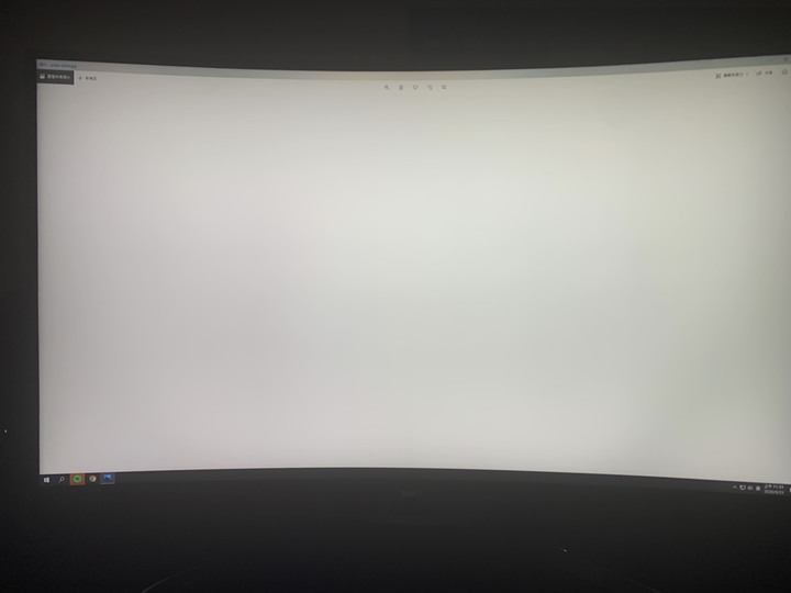 Benq EX3203R請問這樣算顏色不均勻嗎?