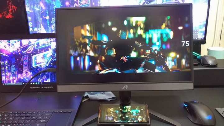ROG Strix XG17AHPE專業可攜式電競顯示器(簡單開箱-圖文多)