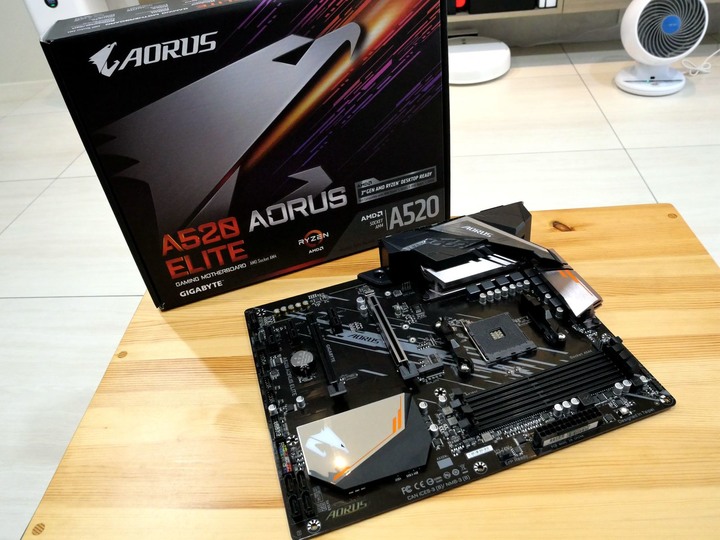 A520 AORUS ELITE 三秒合體 R7 4750G