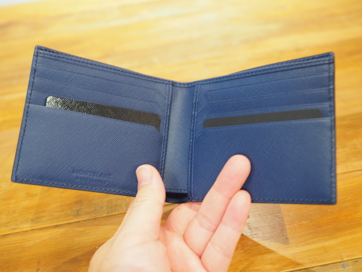 [開箱] Montblanc Sartorial Wallet 8cc 錢包