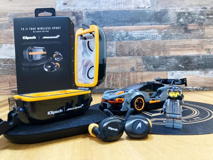 Klipsch T5 II True Wireless Sport真無線藍芽耳機 x McLaren 麥拿侖 聯名限量版