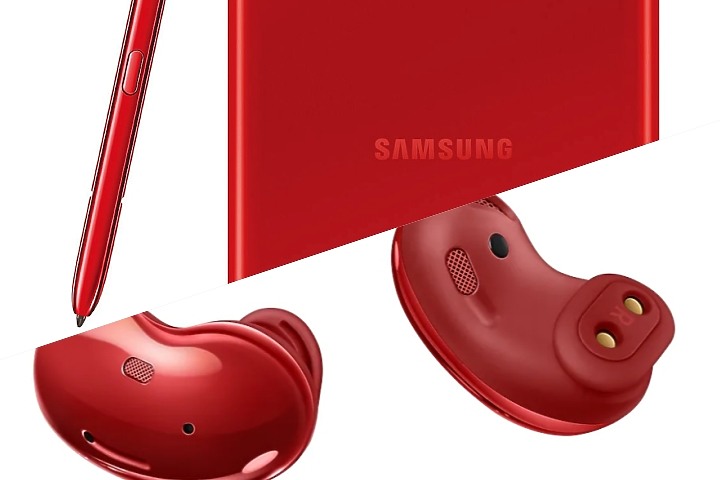 實機動眼看/ 三星推出大紅色Galaxy Note20及Galaxy Buds Live 紅色控眼睛也亮起來了