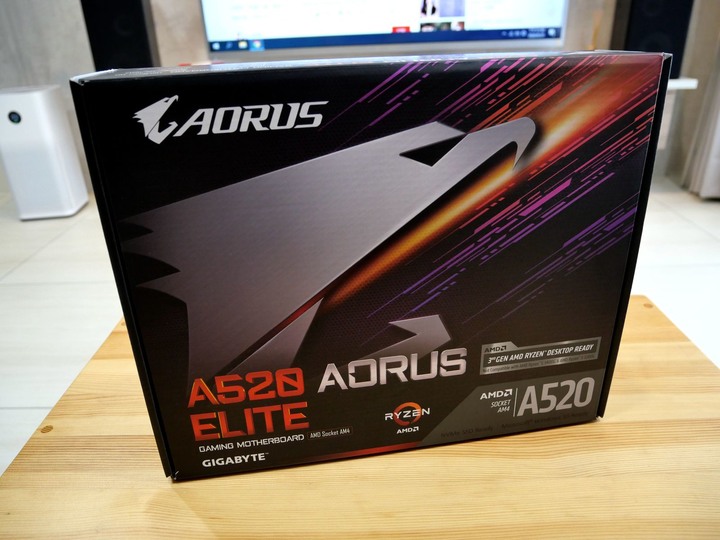 A520 AORUS ELITE 三秒合體 R7 4750G