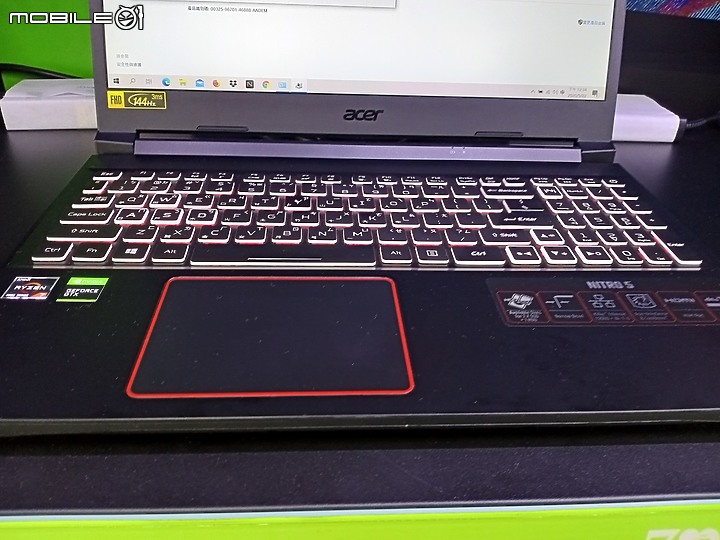 acer AN515-44 R7-4800H 簡易開箱