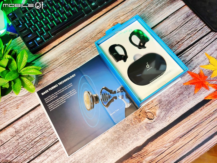 Anker Soundcore Spirit X2 – 低頻相當強勁、耳機牢固怎麼甩也甩不掉
