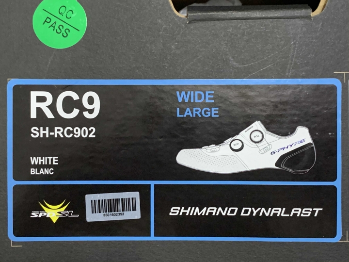 [開箱] Shimano公路車鞋S-PHYRE RC902