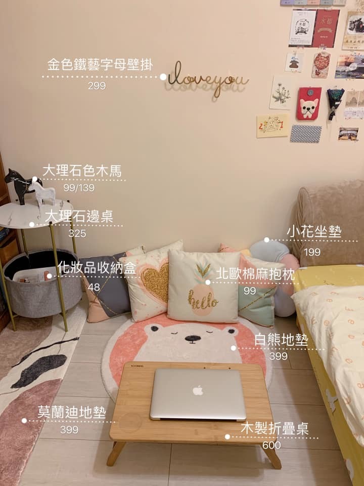 「分享」老屋改造溫馨女孩房