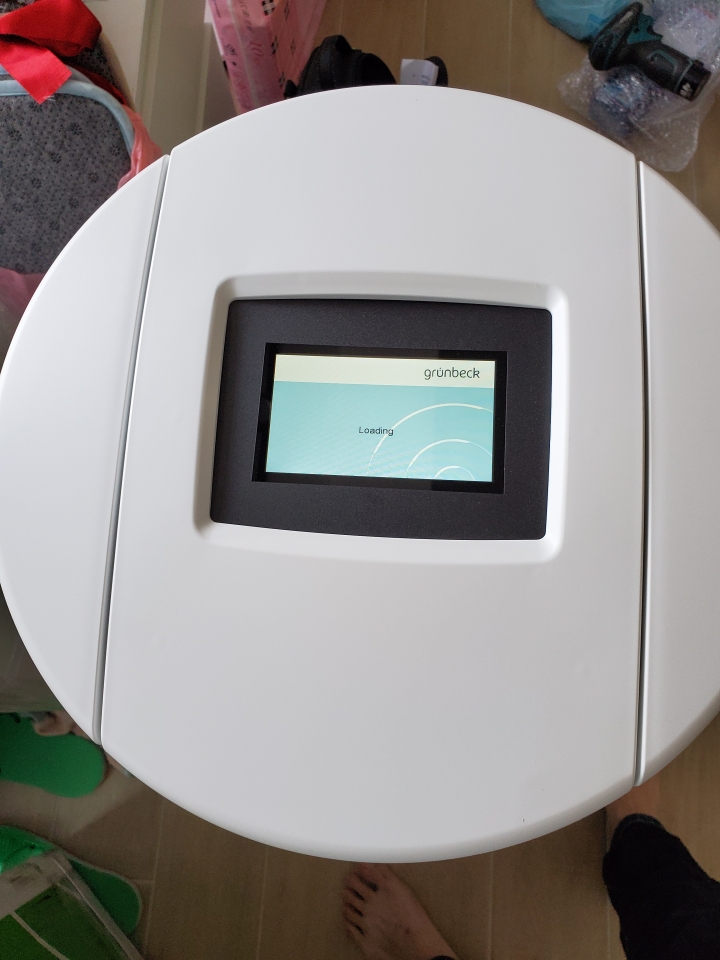 新版grunbeck軟水機微開箱
