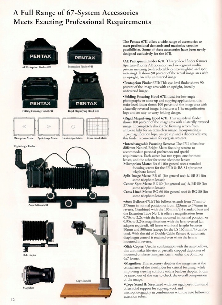 有人用過Pentax 67 ll嗎??